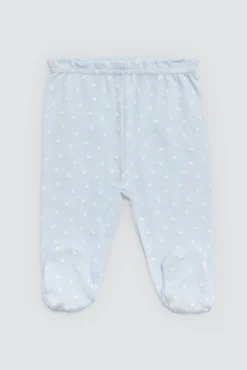 Set primera puesta recién nacido azul