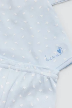 Set primera puesta recién nacido azul