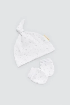 Set primera puesta recién nacido blanco