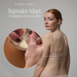 Sujetador adapt talla ajustable nude