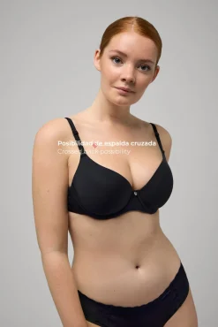 Sujetador adapt talla ajustable negro