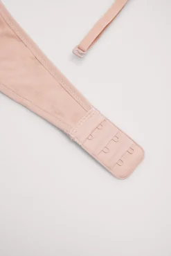 Sujetador bandeau juvenil nude