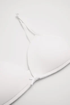 Sujetador clásico copa A blanco