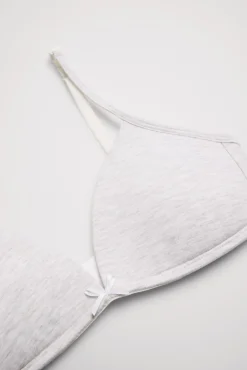 Sujetador clásico copa A gris