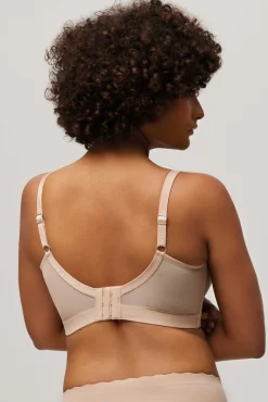 Sujetador con aro con relleno nude
