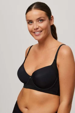 Sujetador con aro con relleno negro