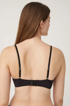 Sujetador con aro con relleno negro