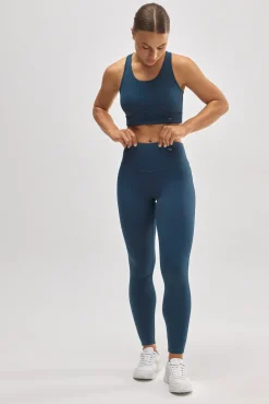 Sujetador deportivo espalda nadadora azul