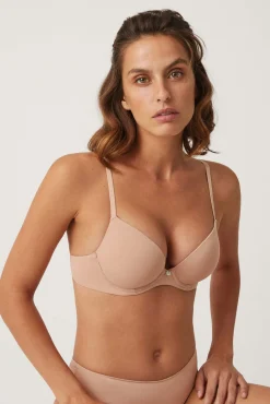 Sujetador doble push-up nude