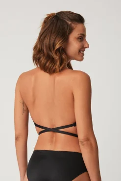 Sujetador escote espalda negro