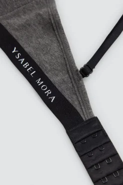 Sujetador juvenil algodón sin aro marengo