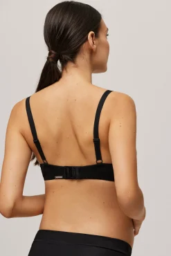 Sujetador lactancia con aro sin relleno negro