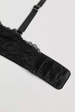 Sujetador push-up encaje negro