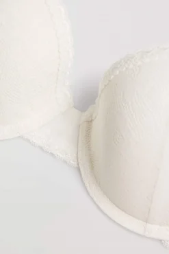 Sujetador push-up marfil