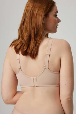 Sujetador reductor con espalda anatómica y reforzada nude
