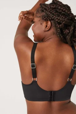 Sujetador reductor negro