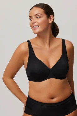 Sujetador reductor negro