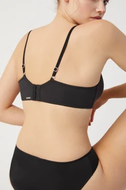 Sujetador sin aro con push-up ligero negro