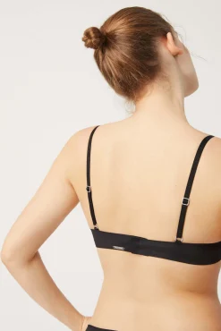 Sujetador sin aro push-up negro