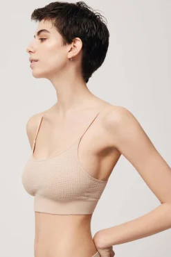 Sujetador sin aro sin relleno nude