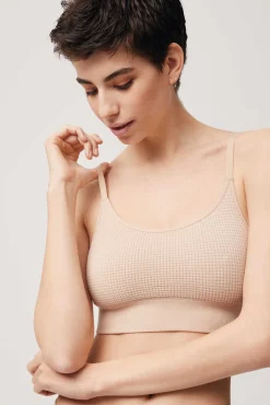 Sujetador sin aro sin relleno nude