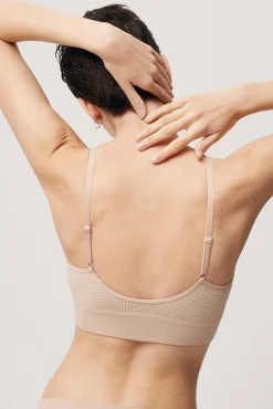 Sujetador sin aro sin relleno nude