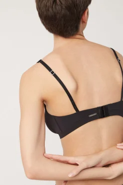 Sujetador sin aro sin relleno negro