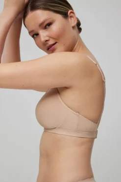 Sujetador sin aro sin relleno nude