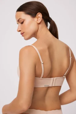 Sujetador sin tirantes multiposición nude