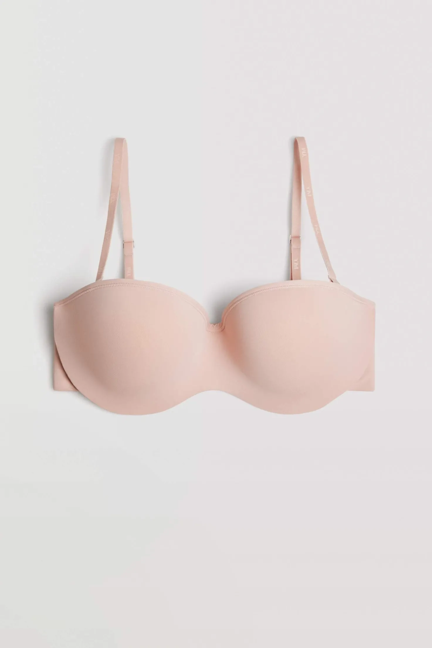 Sujetador sin tirantes multiposición nude