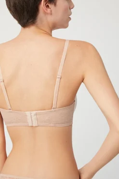 Sujetador sin tirantes-multiposición nude