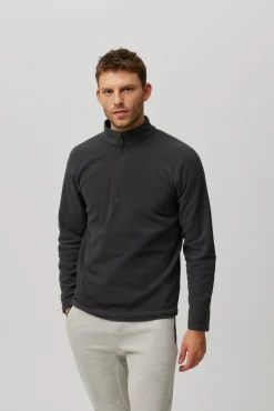 SUPER TÉRMICO Forro polar media cremallera hombre marengo