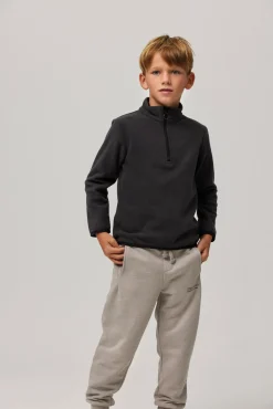 SUPER TÉRMICO Forro polar infantil gris marengo