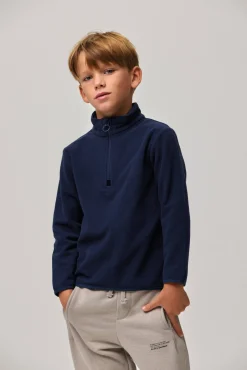 SUPER TÉRMICO Forro polar infantil marino