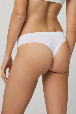 Tanga elástico Adapt con acabados invisibles blanco