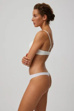 Tanga láser invisible blanco