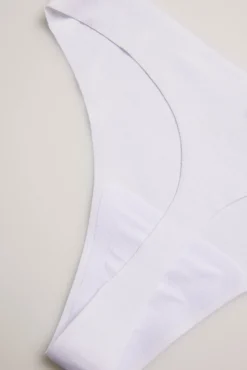 Tanga láser invisible blanco