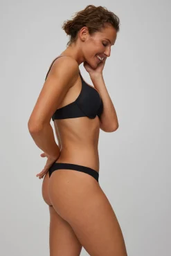 Tanga láser invisible negro