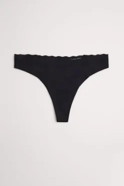 Tanga láser negro