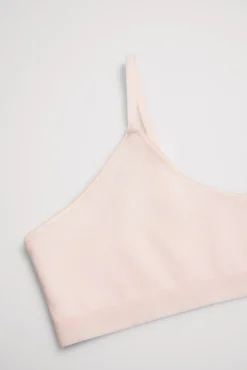 Top juvenil liso rosa