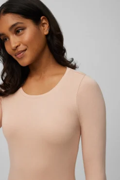 TÉRMICO Camiseta control de temperatura manga larga nude