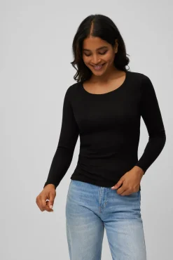 TÉRMICO Camiseta control de temperatura manga larga negro