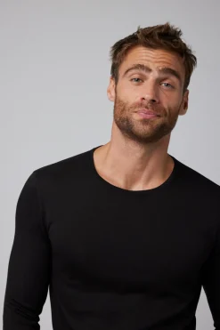 TÉRMICO Camiseta control de temperatura manga larga negro