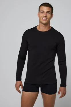 TÉRMICO Camiseta control de temperatura manga larga negro