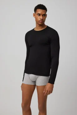 TÉRMICO Camiseta interior manga larga negro