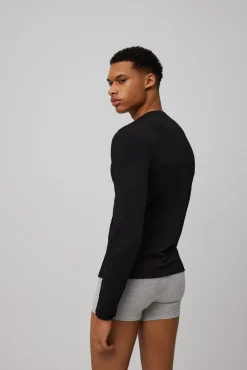 TÉRMICO Camiseta interior manga larga negro