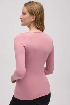 TÉRMICO Camiseta interior térmica manga larga rosa