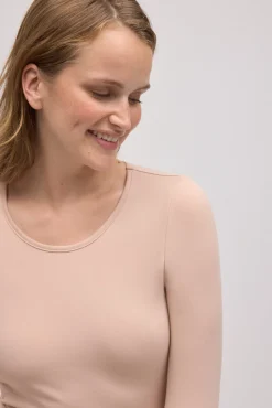 TÉRMICO Camiseta interior térmica manga larga nude