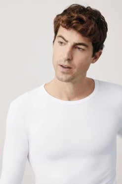 TÉRMICO Camiseta interior manga larga blanco