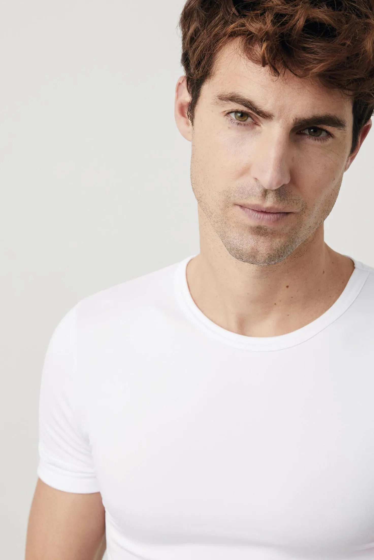 TÉRMICO Camiseta interior manga corta blanco